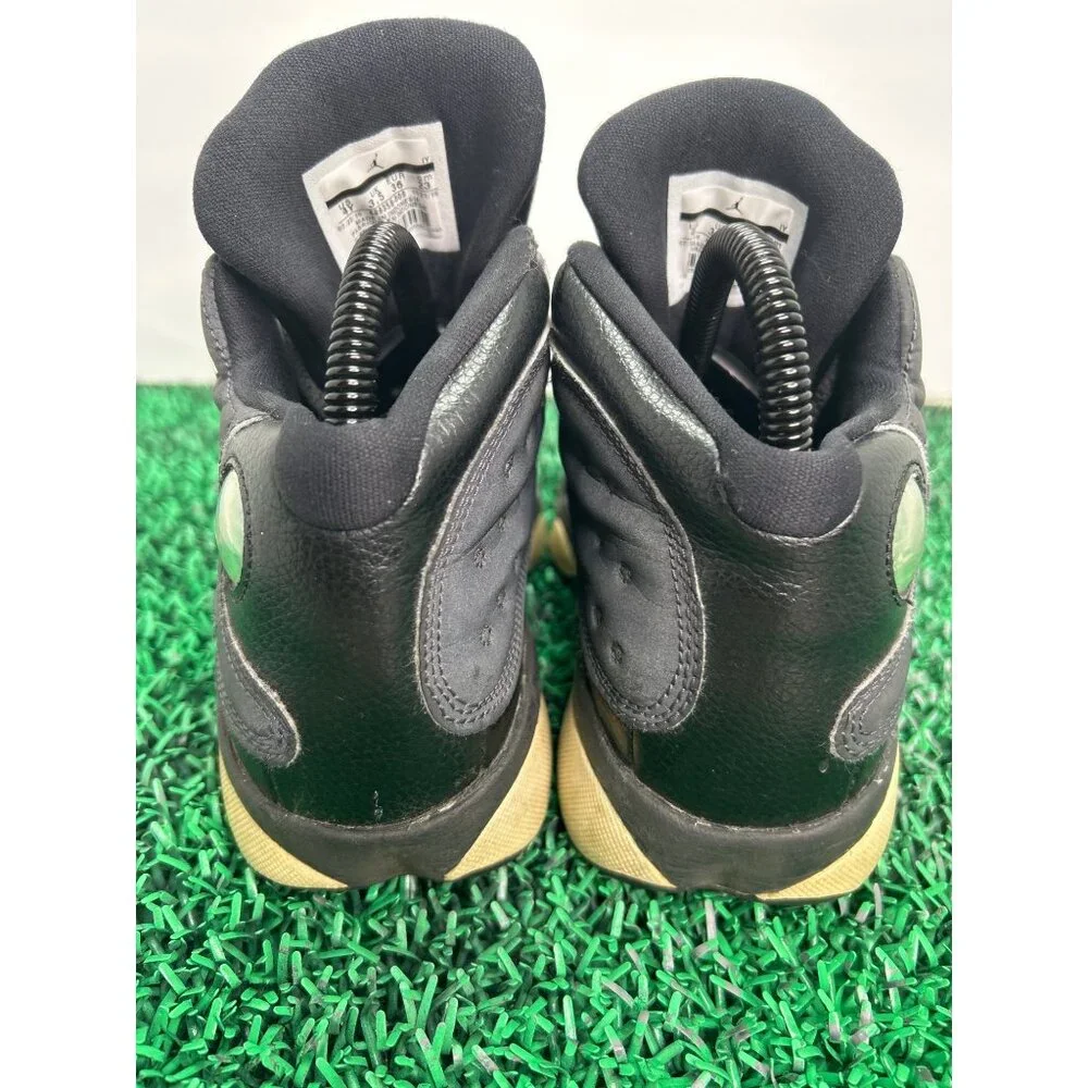 Nike Air Jordan 13 Retro Boys Size 4Y‎ Black Athletic Sneakers 439358-009